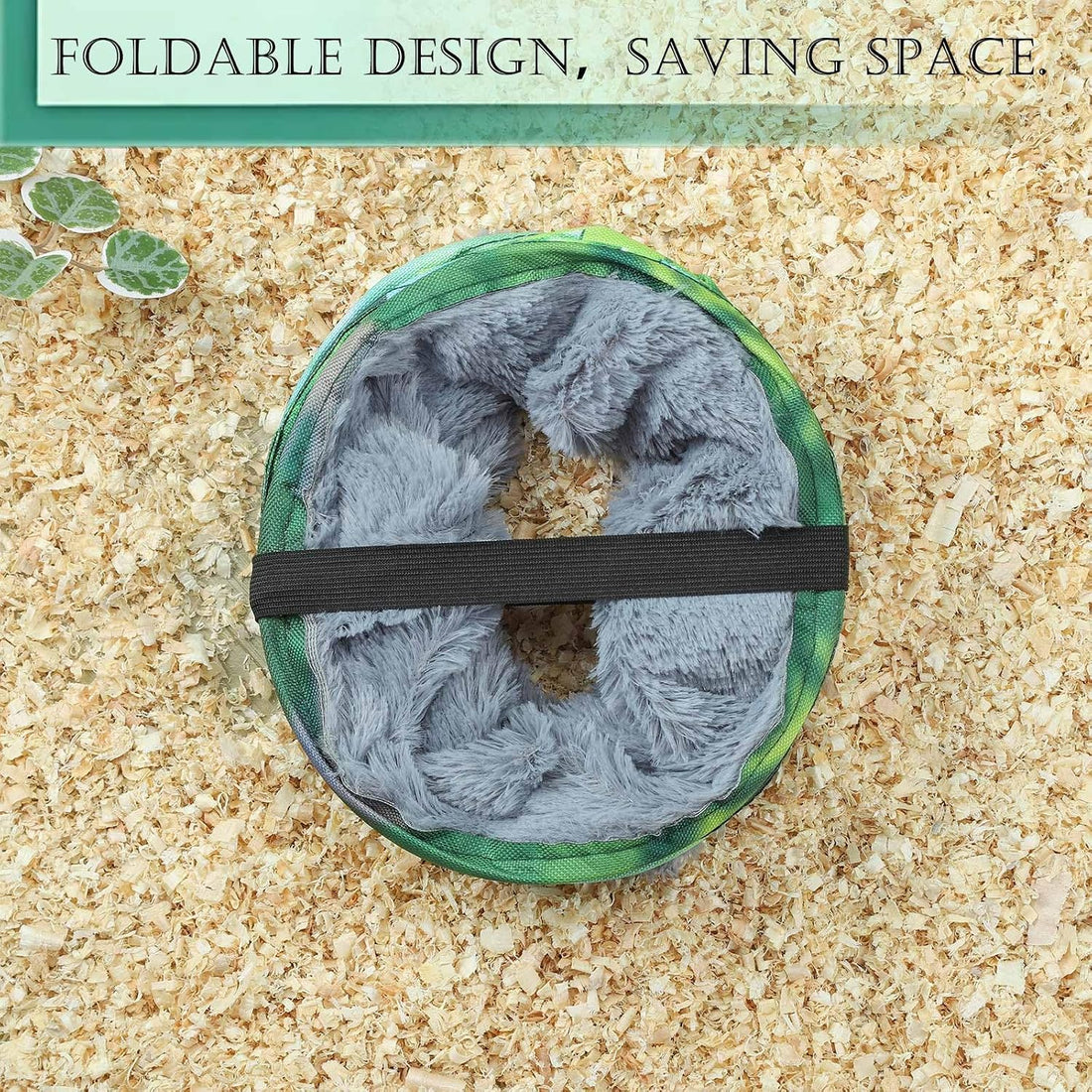 IBWell Cute Forest Guinea Pig Hideout Tunnel & Tube for Guinea Pigs