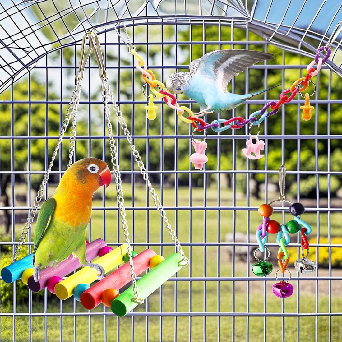 Bird Parakeet Cockatiel Toys