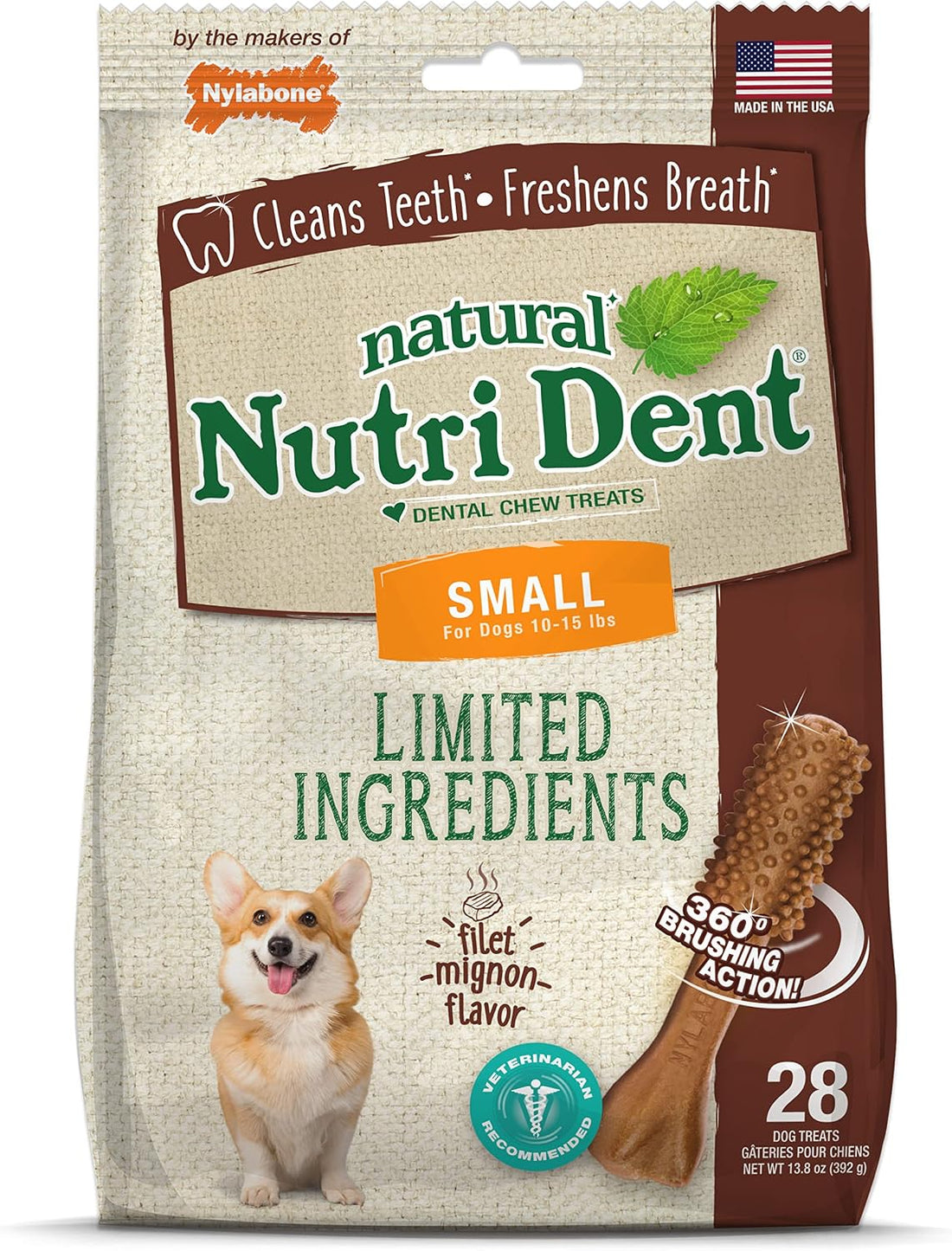 Nylabone Nutri Dent Dog Dental Chews
