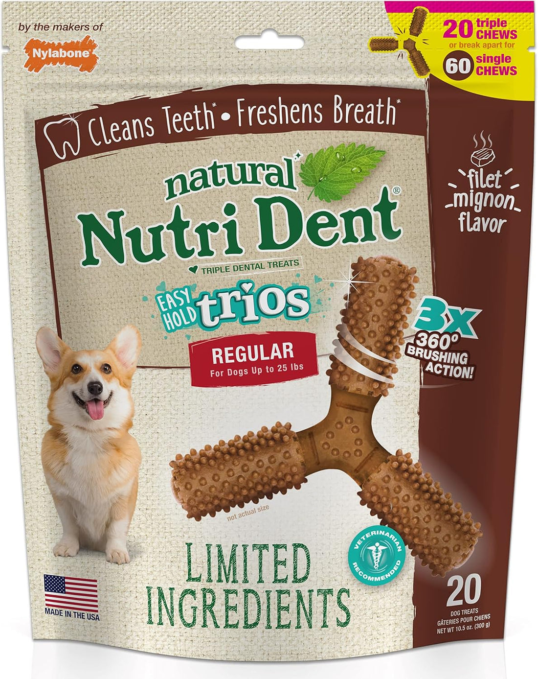 Nylabone Nutri Dent Dog Dental Chews