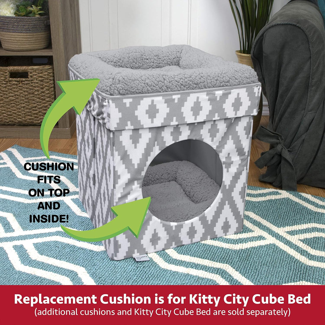 Kitty City Claw Mega Kit 2.0 Furniture, Cat Cushion, Cat Scratch