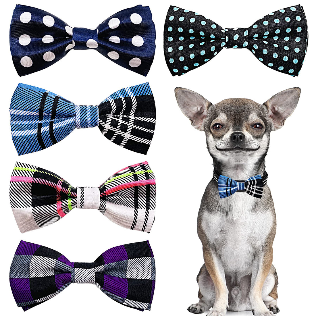 PET SHOW Pet Small Dogs Collar Embellishment Attachment Bow Ties