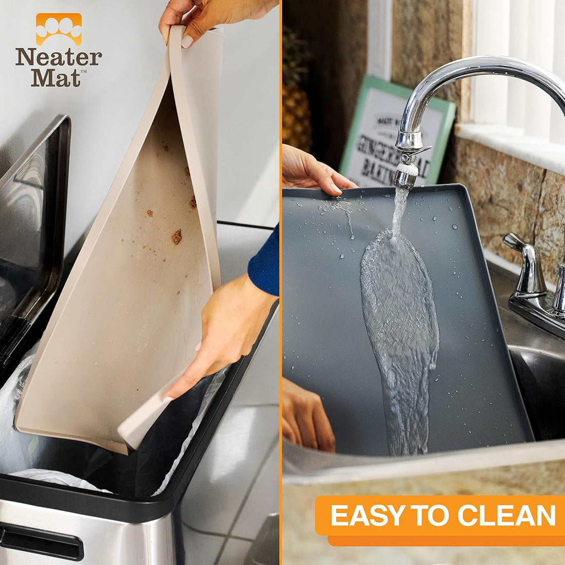 Neater Pet Brands Neater Mat Pet Mats for Food and Water