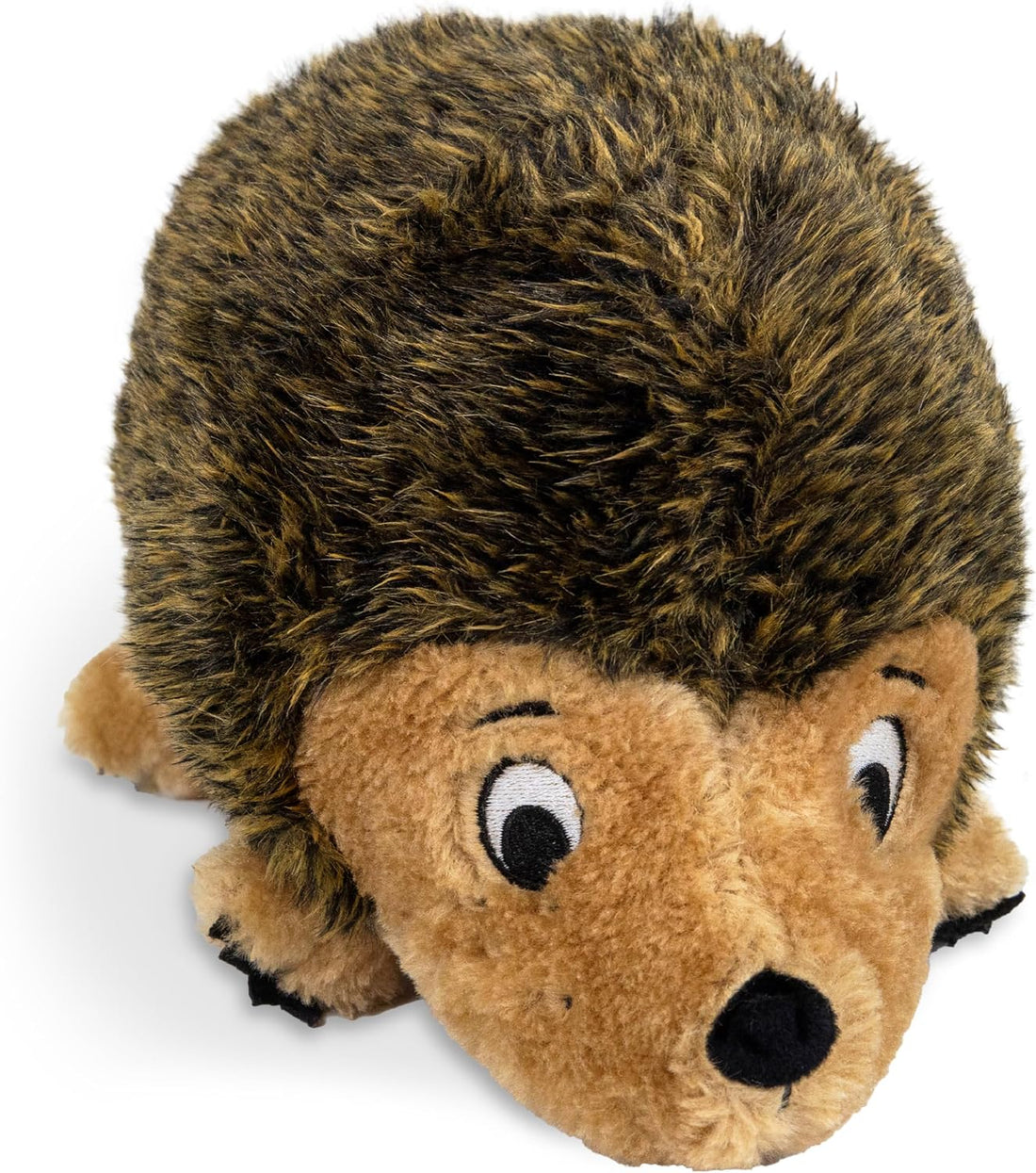 Outward Hound Hedgehogz Plush Dog Toy, Squeaks & Grunts, Large