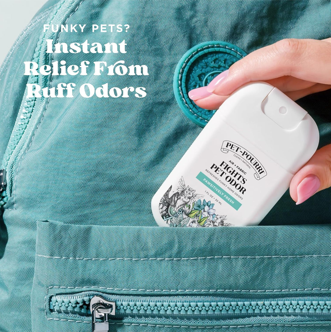 Poo-Pourri Pawsitively Fresh Pocket Deodorizer Spray