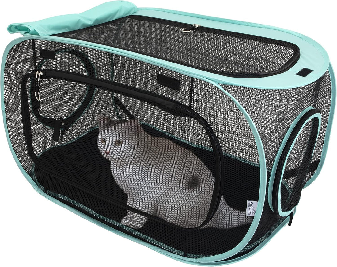 Kitty City Outdoor Catio Furniture and Play Kits for Cats