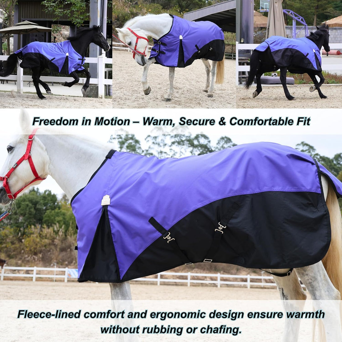 BARN & STABLE 600D Ripstop Lightweight Horse Turnout Sheet No
