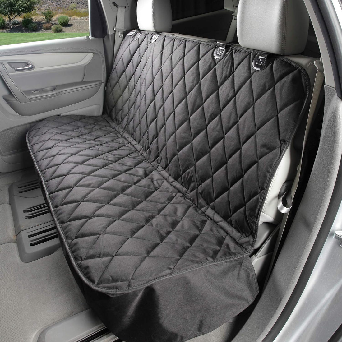 4Knines Back Seat Pet Cover for Dogs w/o Hammock – 54" Wide