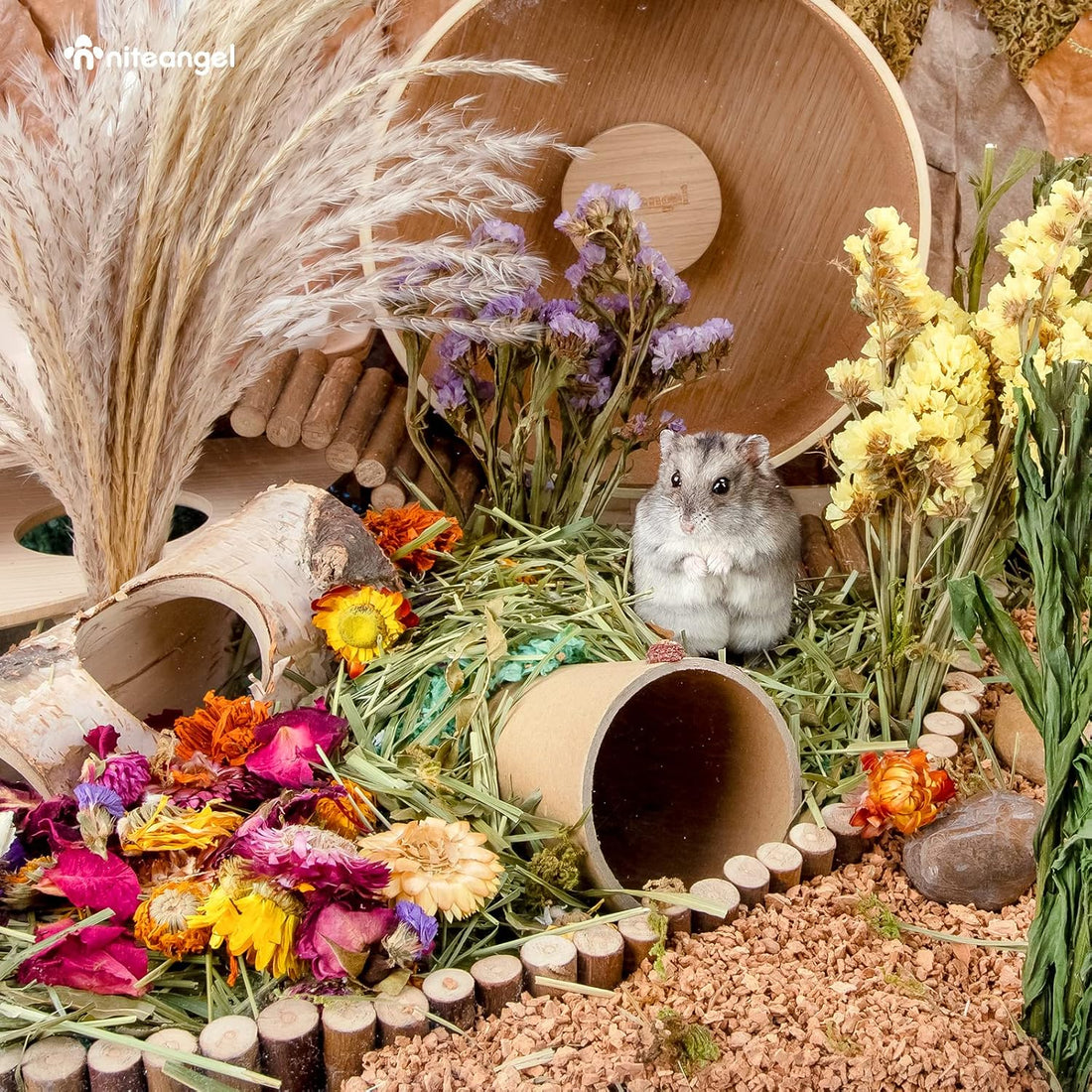 Niteangel Natural & Soft Hamster Bedding Mate