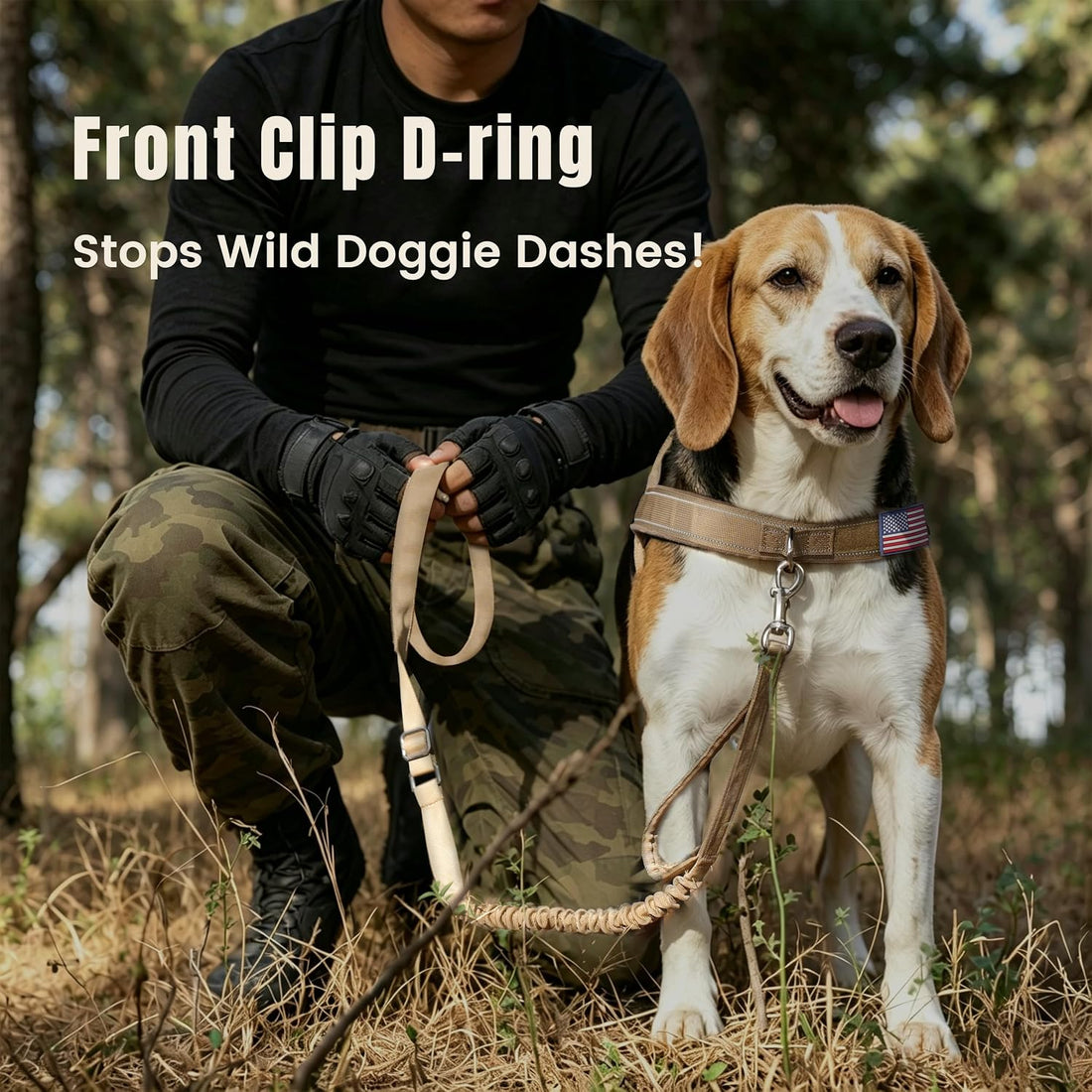 Forestpaw No Pull Dog Harness with Large Handle,Slip on Reflective