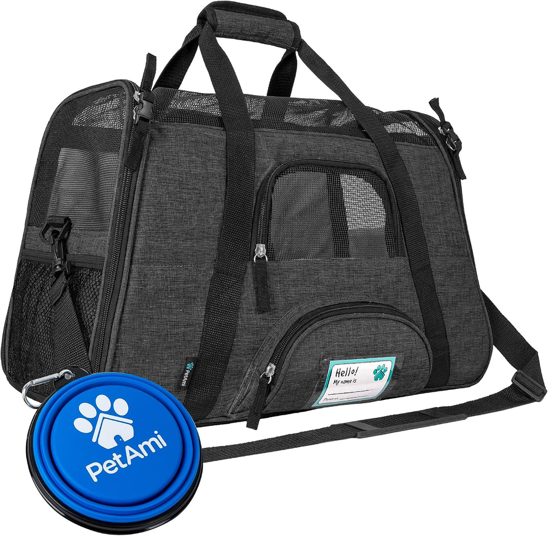 PetAmi Airline Approved Pet Carrier Cats & Small Dogs, Small