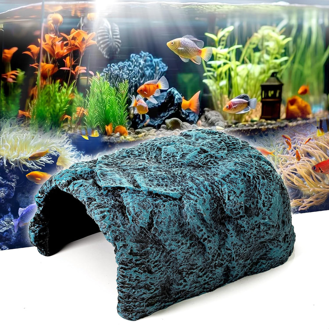 Hide Cave Aquarium Decorations Aquarium Terrarium Decor