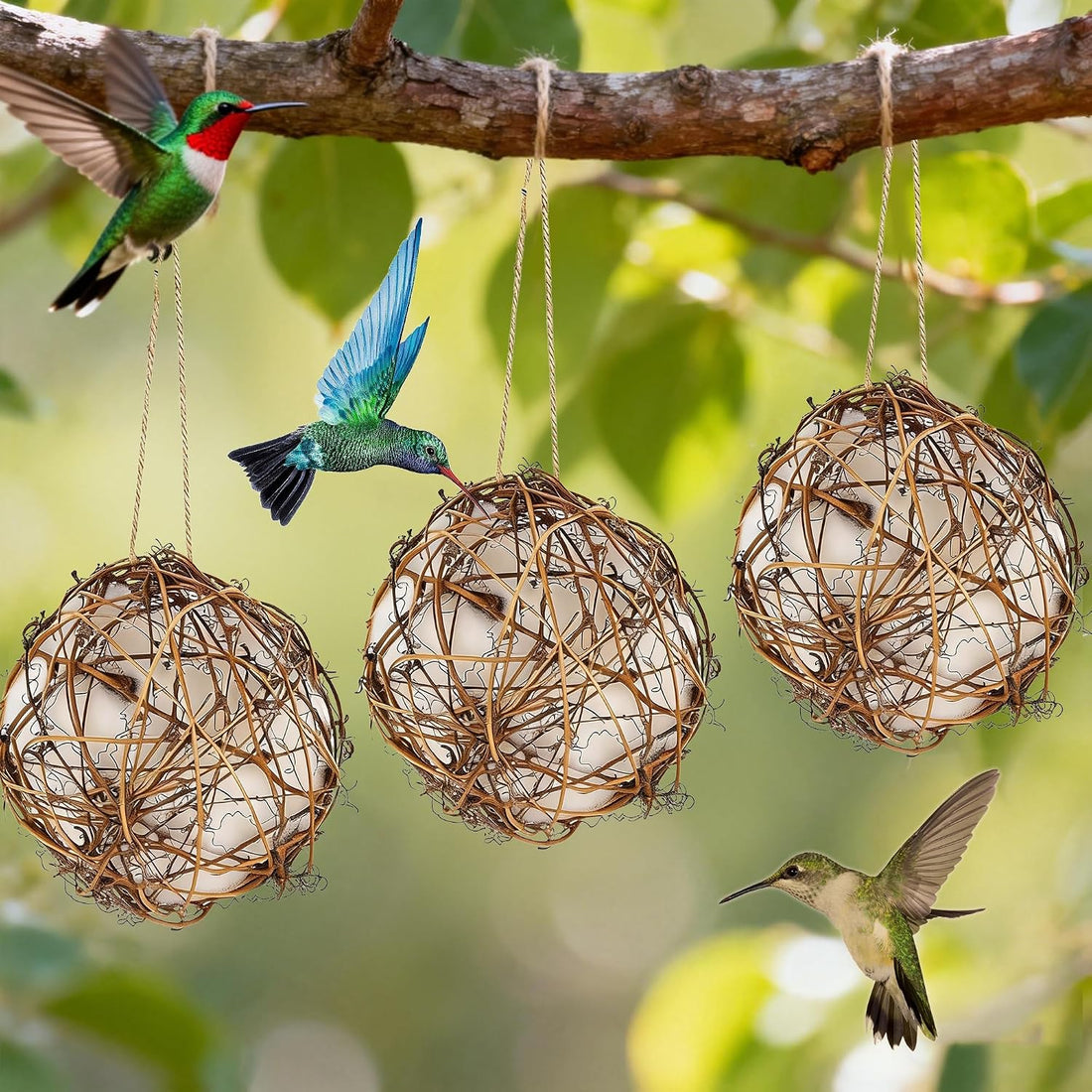 winemana Bird Nesting Material Holder for Hummingbirds