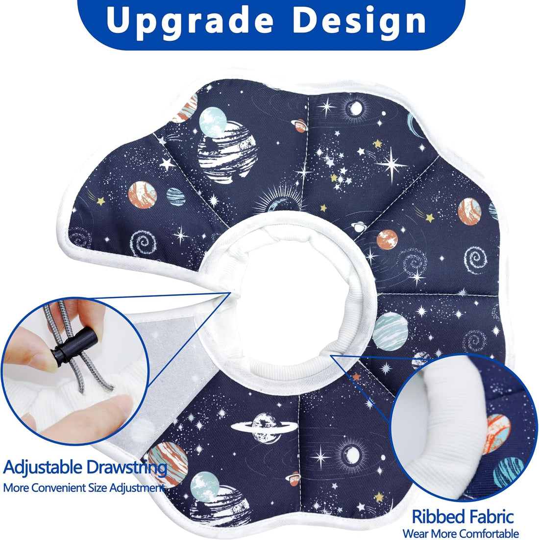 Maiiu Soft Adjustable Cat Cone Collar