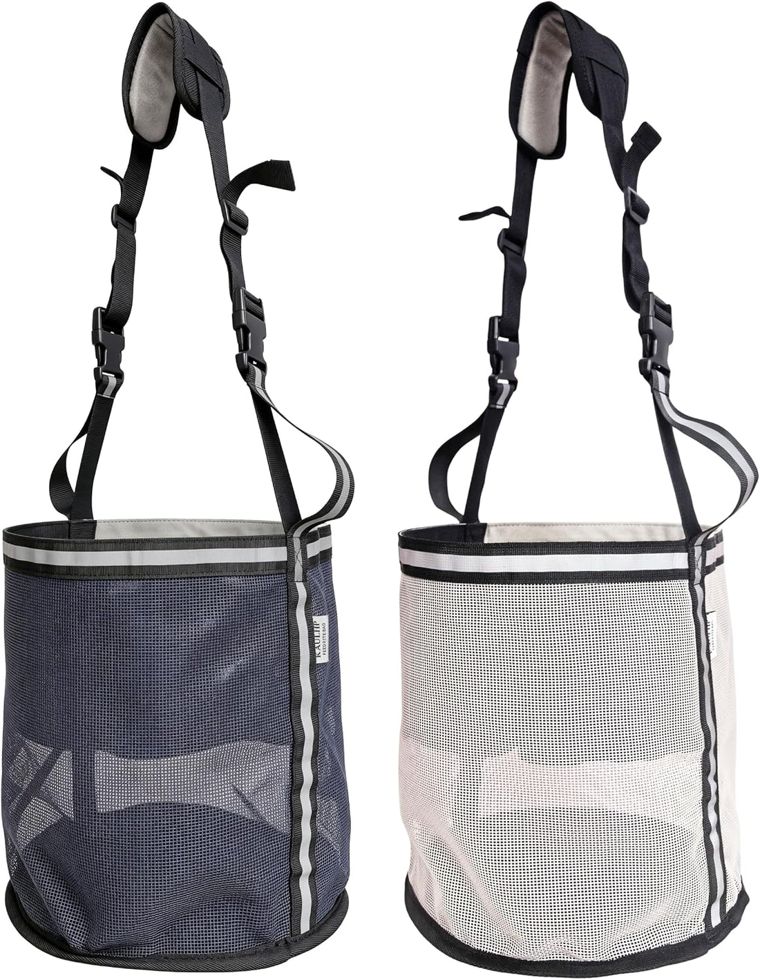 Horse Feed Bag,Heavy Duty Muzzle Feed Bag with Adjustable