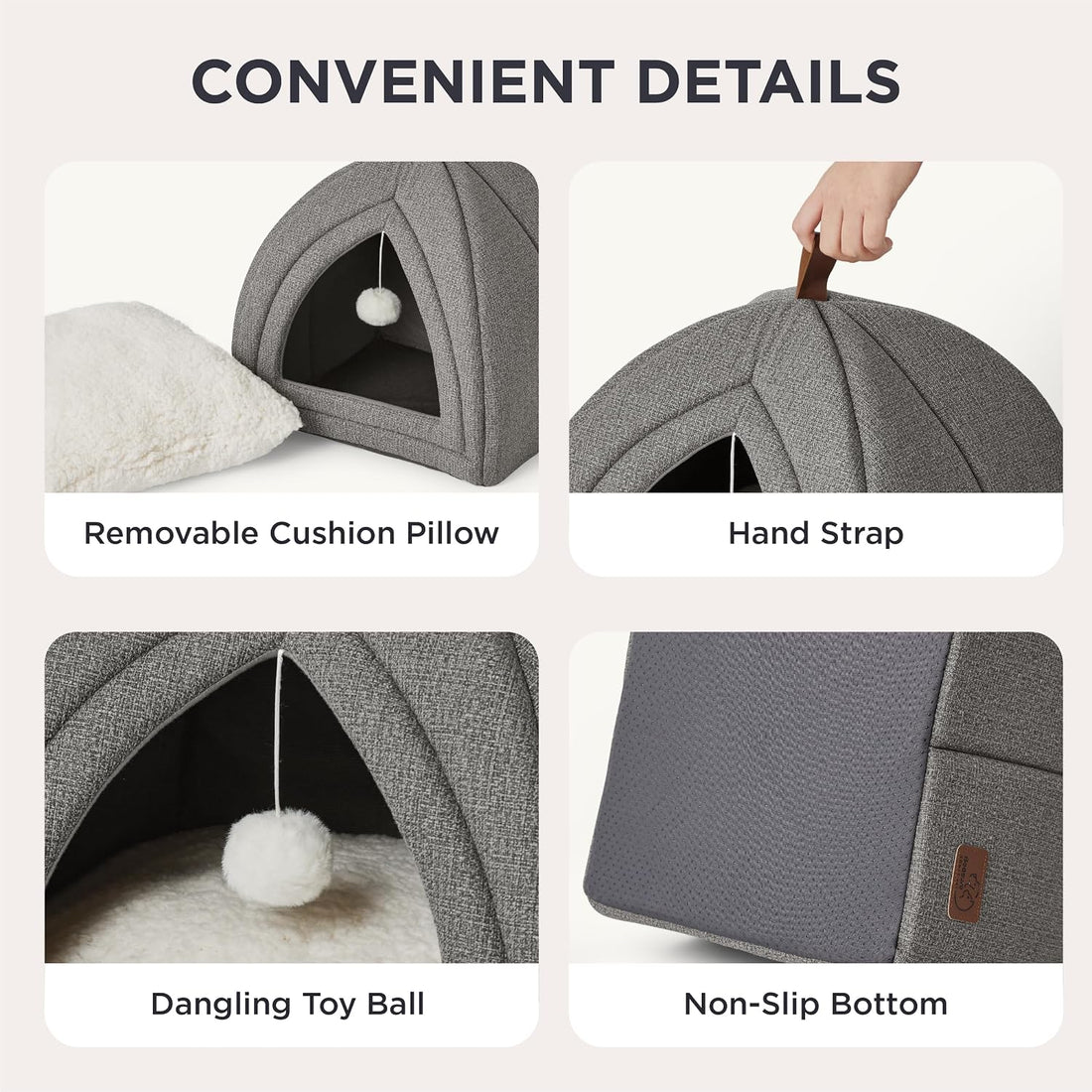 Bedsure Cat Beds for Indoor Cats