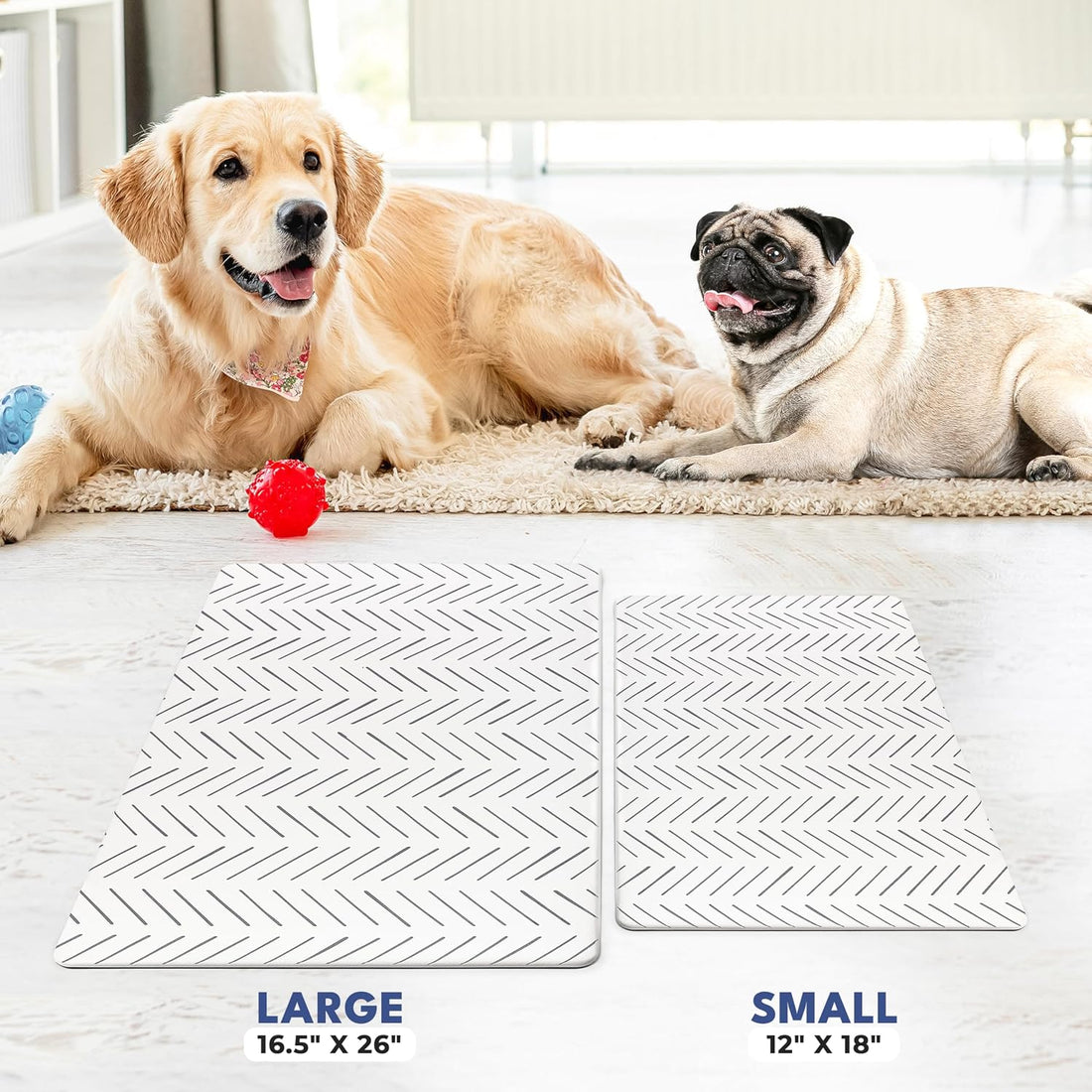 NALALAS Dog Mat for Food and Water, Cat Feeding Mat