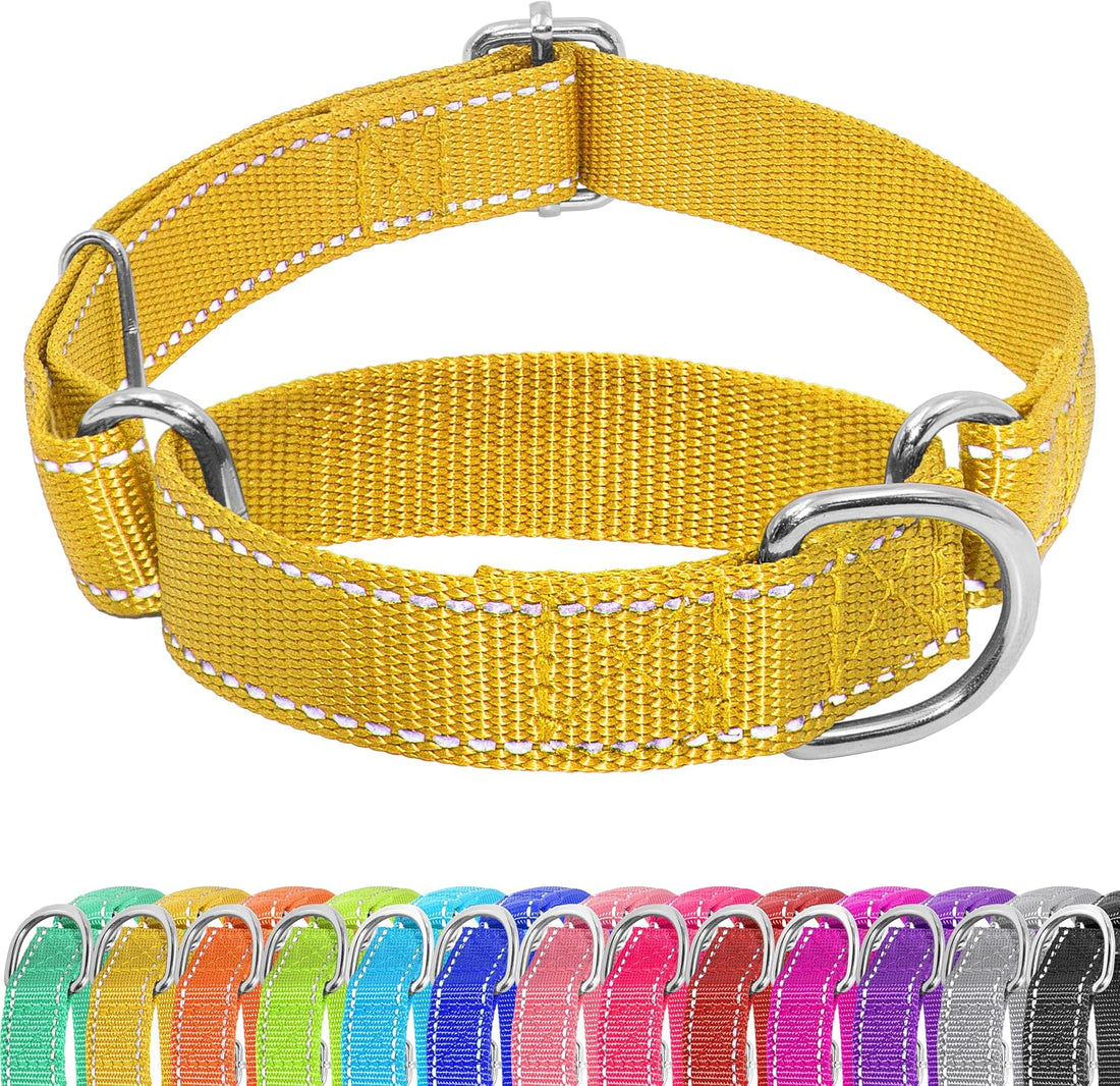 Seyezo Martingale Dog Collar - Adjustable No Buckle Slip Collar,XS