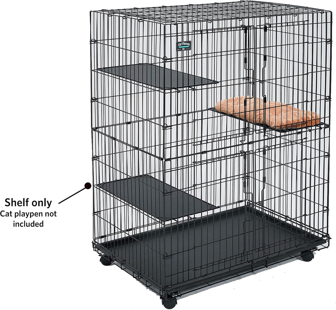 MidWest Homes for Pets Replacement Cat Shelf for Cat Playpen/Cat Cage