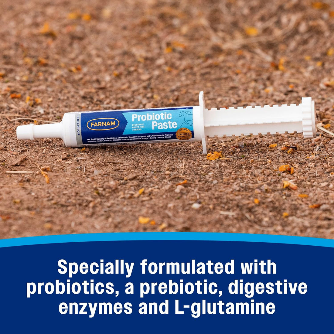 Farnam Probiotic Paste Horses in Syringe Supports Healthy Microbial