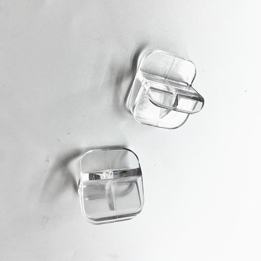 10 PCS Rimless Aquarium Clips for 1/8" to 3/16" Glass,Top Mounting