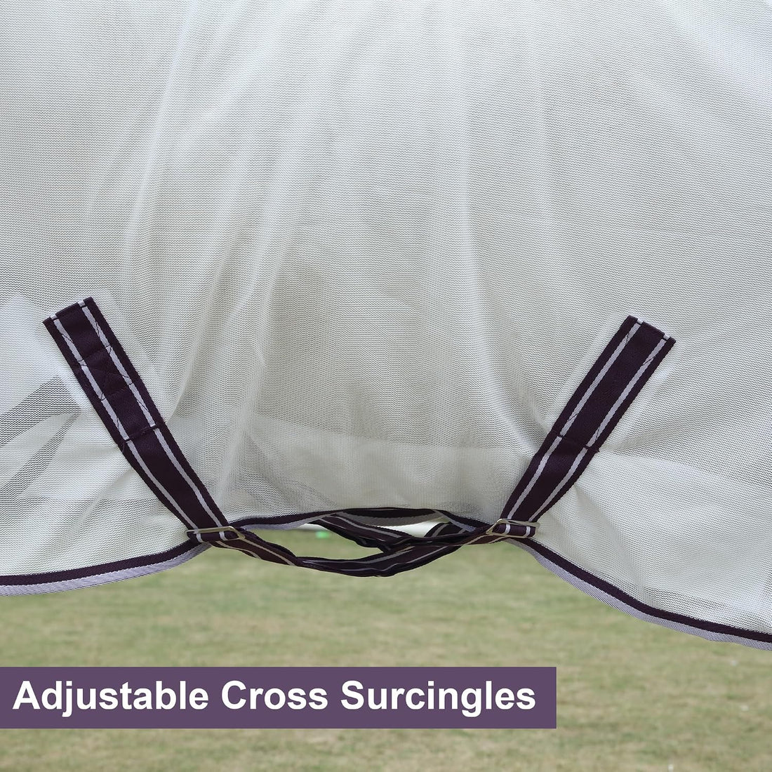LEAFOREST Breathable Mesh High Airflow Fly Sheets for Horses UV