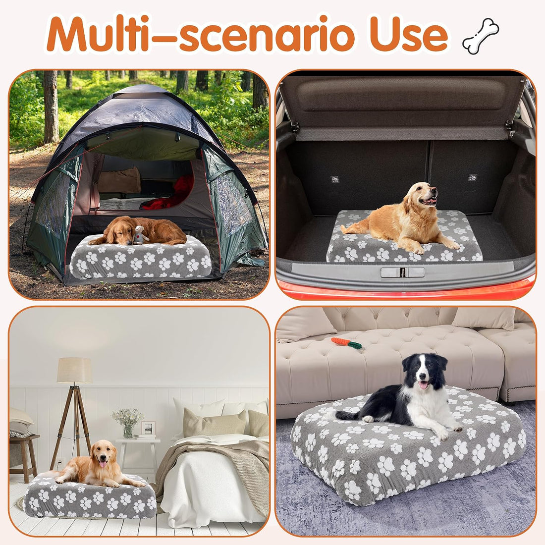 BALAPET Washable Dog Bed Cover 100% Waterproof