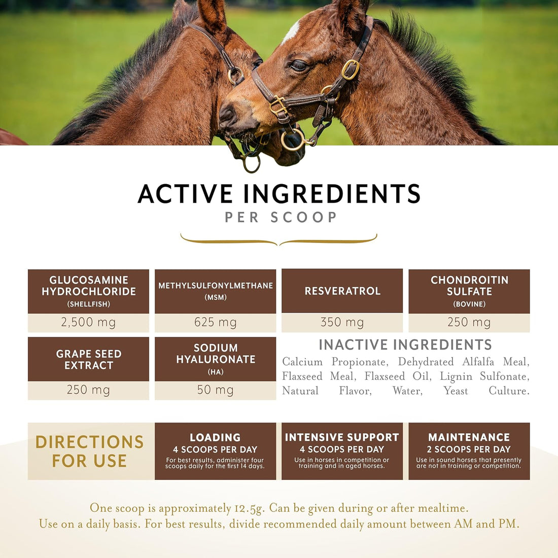 Equithrive Resveratrol Plus Joint Pellets for Horses, 1.65 lbs
