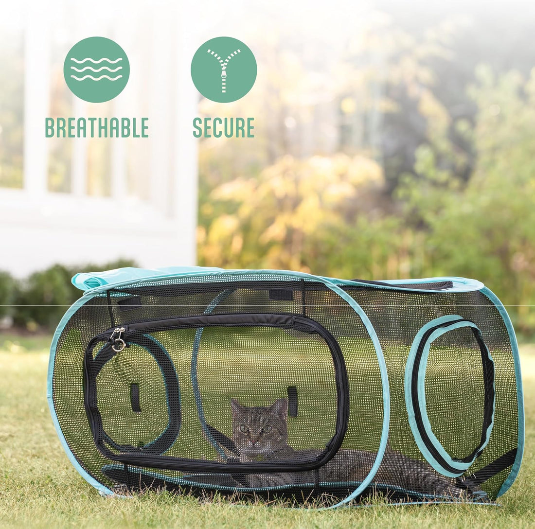 Kitty City Outdoor Catio Furniture and Play Kits for Cats