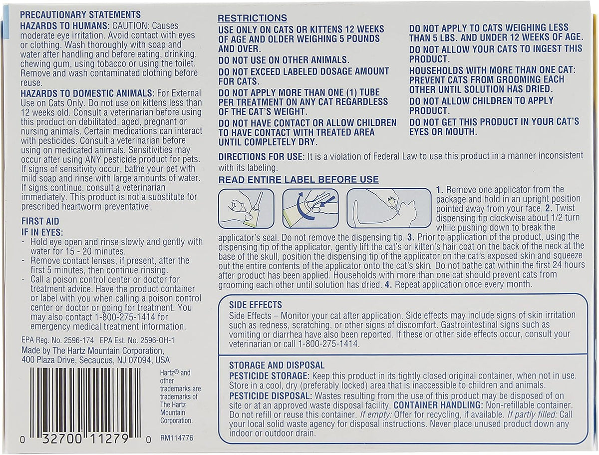 Hartz UltraGuard Pro Topical Flea & Tick Prevention for Cats & Kittens
