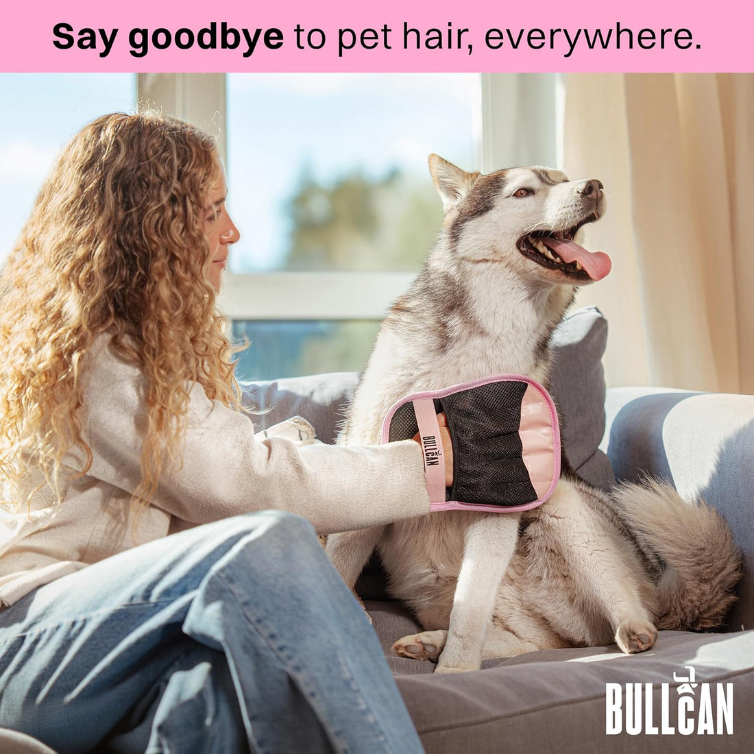 2-Pack Dog & Cat Hair Remover Glove