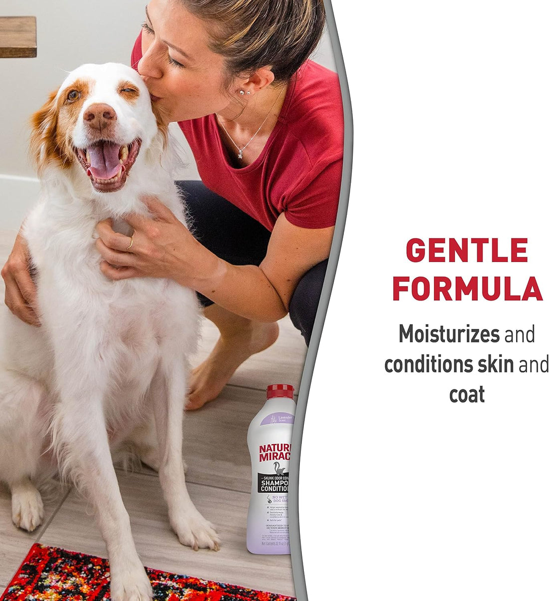 Nature's Miracle Skunk Odor Control Shampoo & Conditioner Lavender