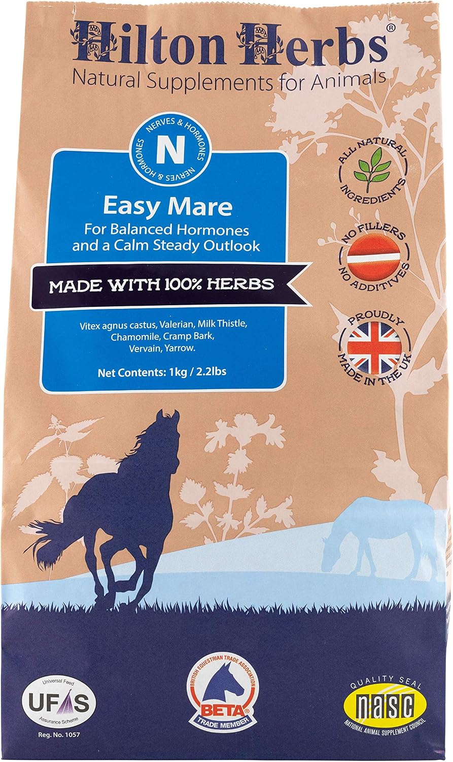 Hilton Herbs Easy Mare Hormonal & Behavioral Horse Supplement, 2.2 lb