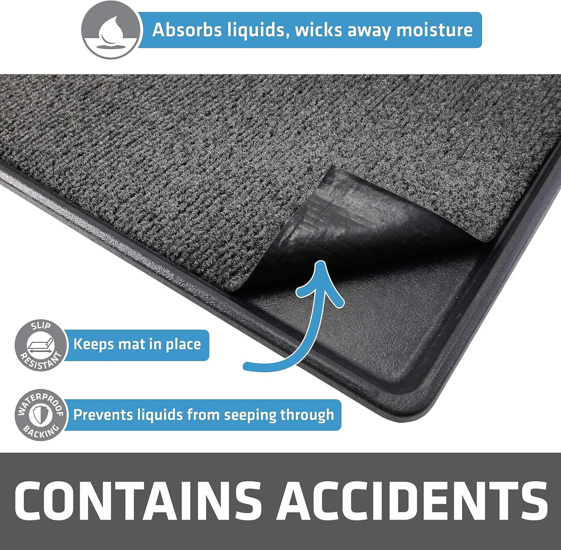 Drymate Dog Crate Mat Liner, Absorbent, Waterproof, Non-Slip