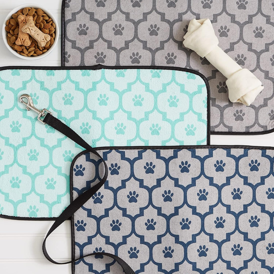 Bone Dry Machine Washable, Ultra Absorbent Pet Mat, 12x18