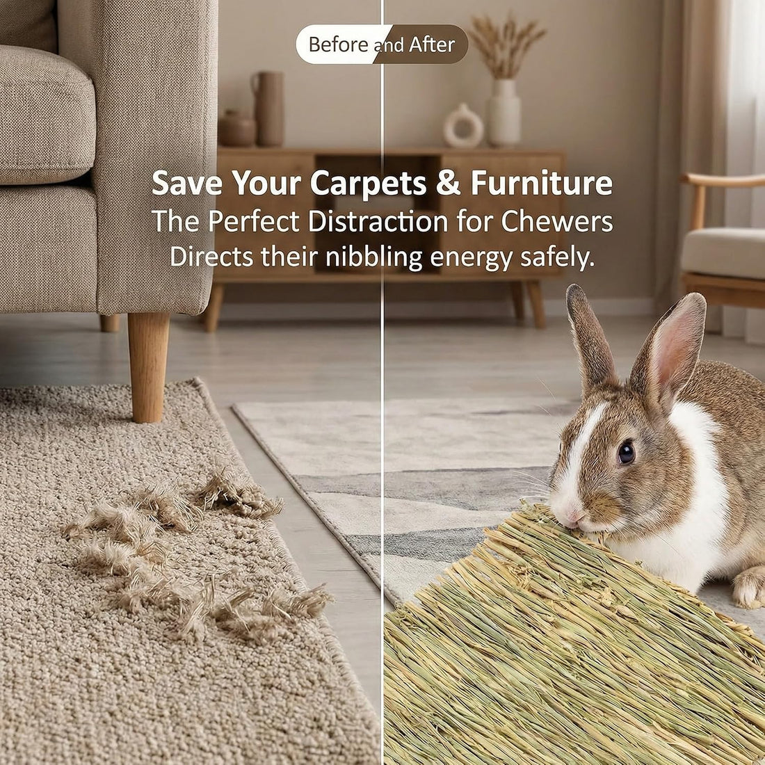 Sukh Bunny Mat, Grass Mats for Rabbits