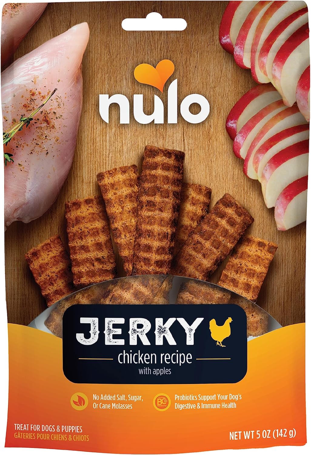 Nulo Premium Jerky Strips Dog Treats