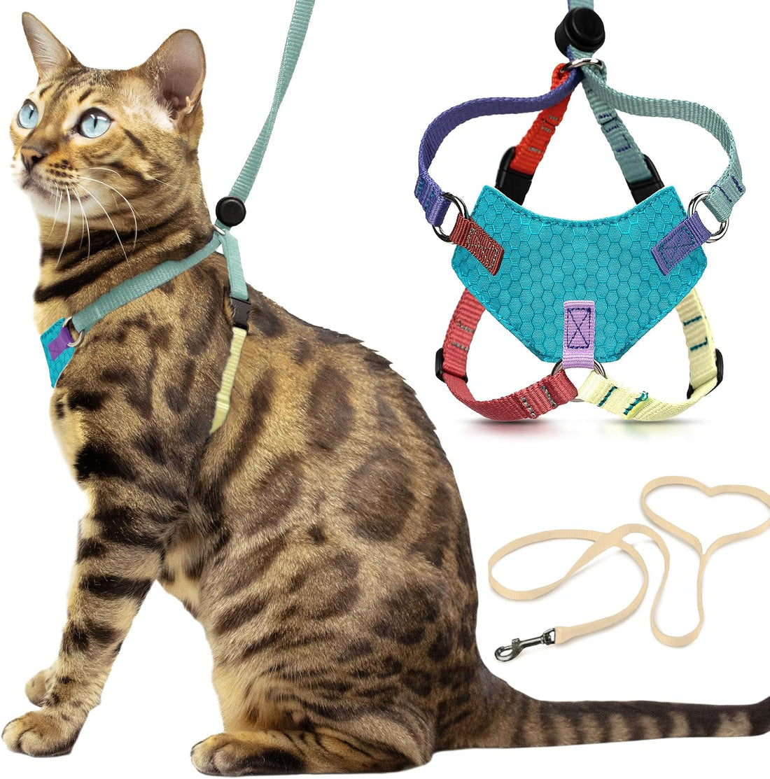 OutdoorBengal Houdini™ Escape Proof Cat Harness and Leash