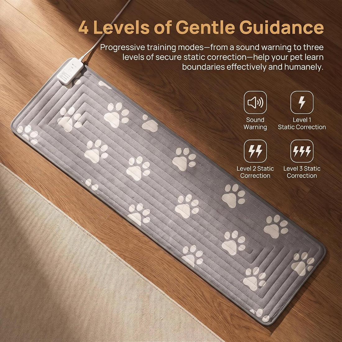 Rechargeable Pet Shock Mat, 60x15 Inch, Electronic Training Pad
