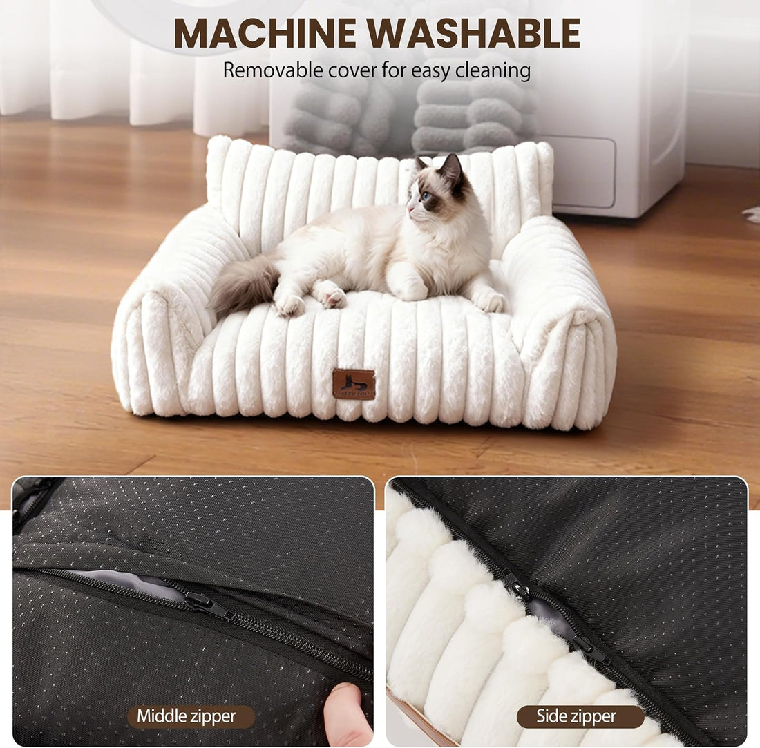 Cat Couch for Pets, Cute Cat Bed for Indoor Cats
