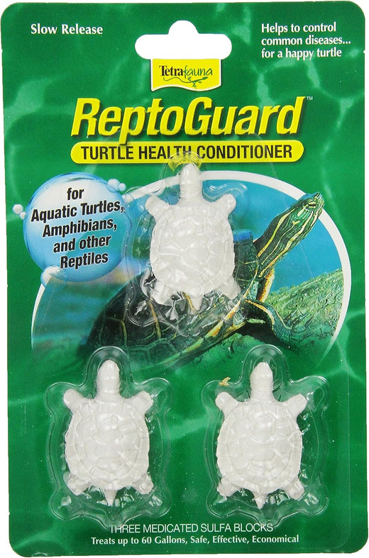 TetraFauna ReptoGuard Turtle Health Conditioner 3 Count, Slow-Release