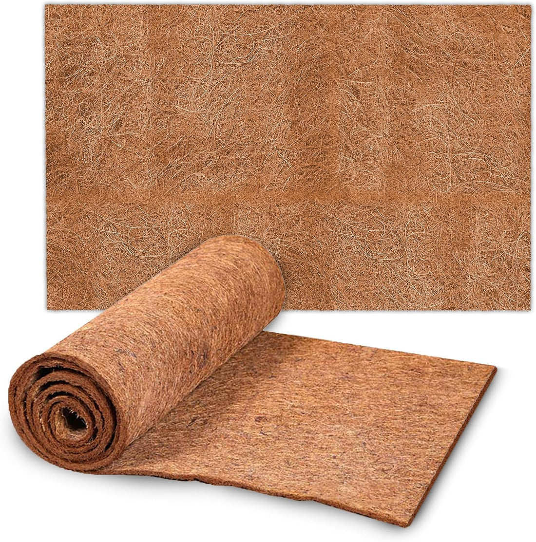 SunGrow Coco Fiber Hermit Crab & Reptile Carpet, Gecko Terrarium Liner
