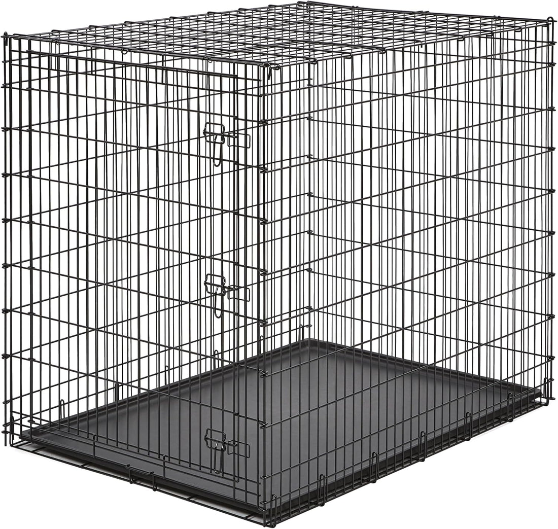 Solutions by Midwest 54-Inch Double Door Crate, Giant Breed Dogs