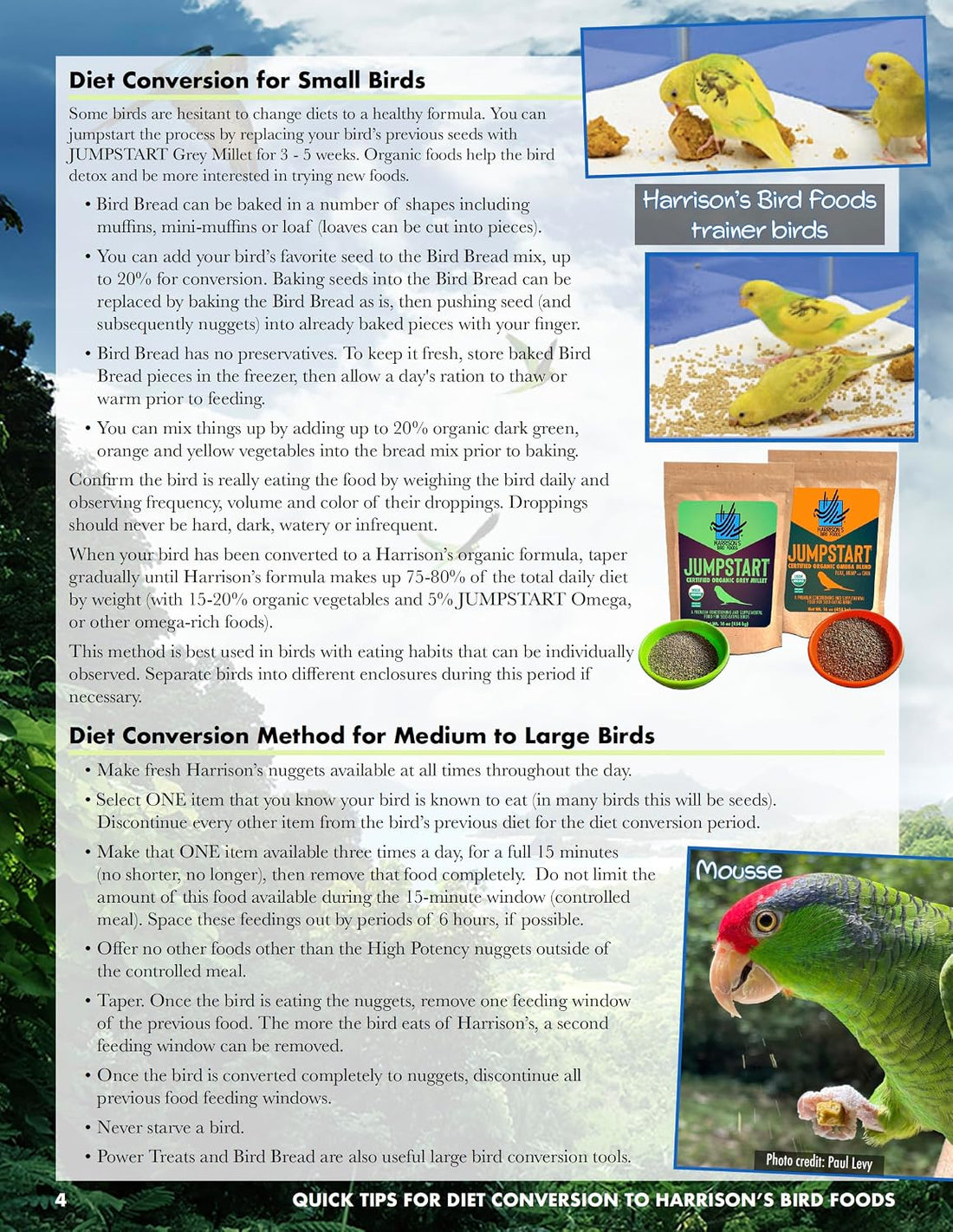 Harrison's Bird Foods High Potency, Certified Organic Diet 1lb