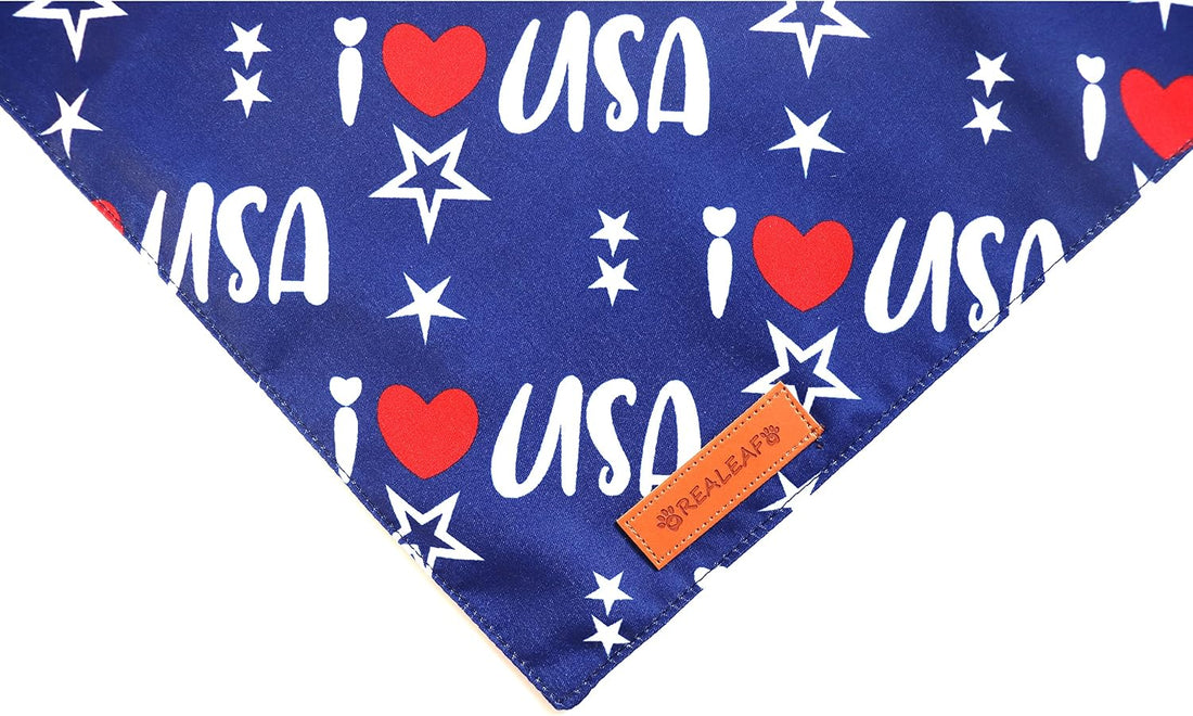 Realeaf 4th of July Bandanas 2 Pack