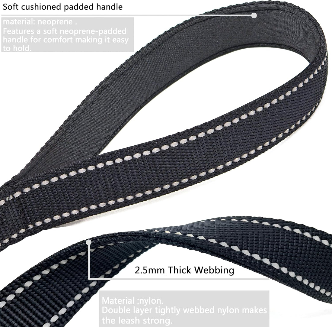 Short Dog Leash for Training,Heavy Duty Traffic Leashes for Safety