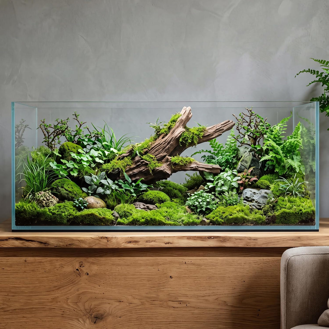 6.6 Gallon Rimless Low‑Profile Aquarium