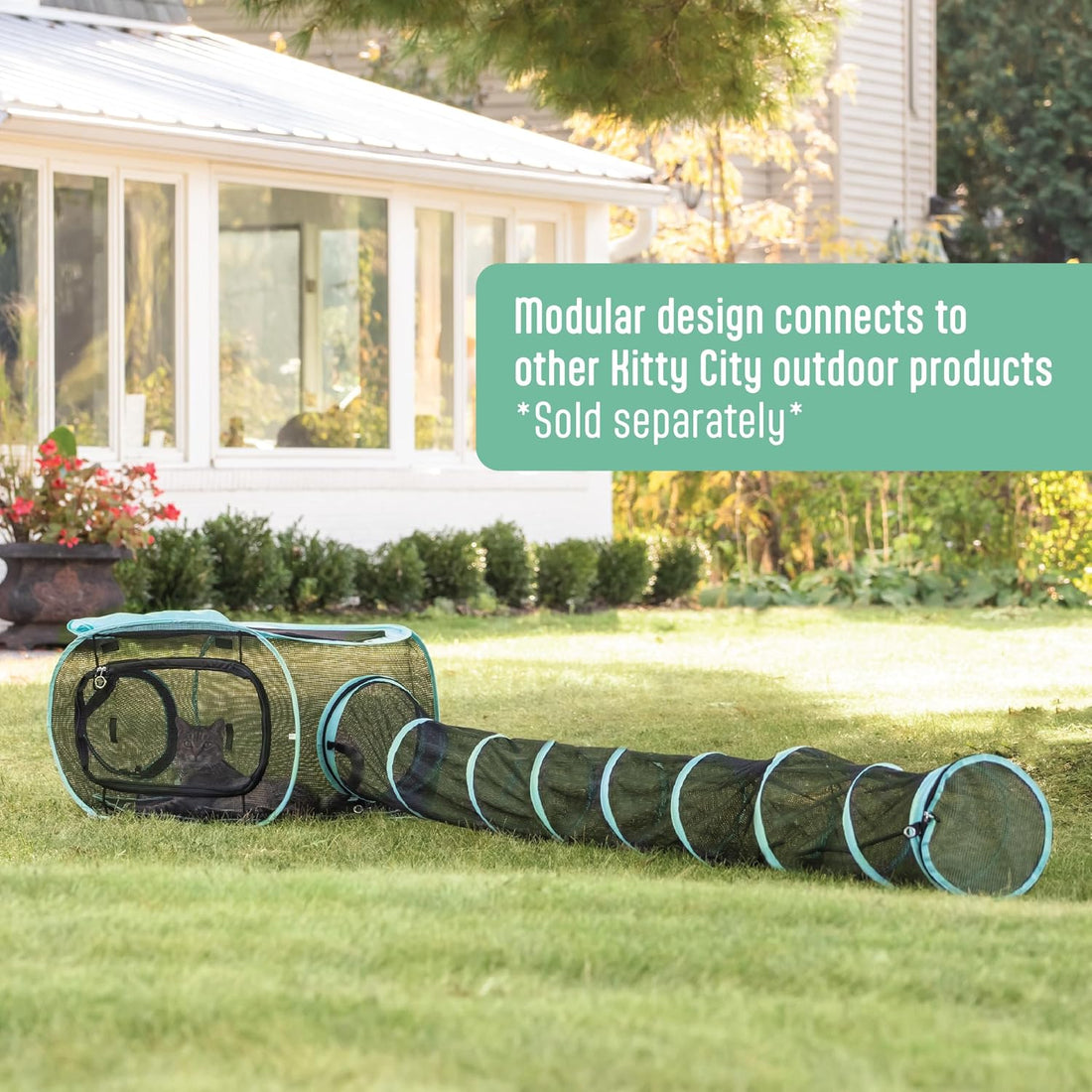 Kitty City Outdoor Catio Furniture and Play Kits for Cats