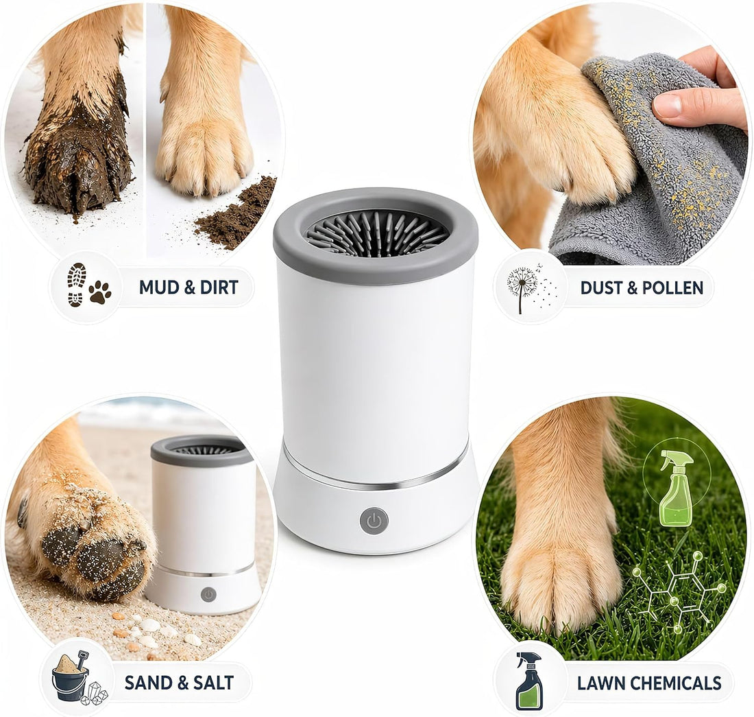 Dog Paw Cleaner 3-in-1 Kit