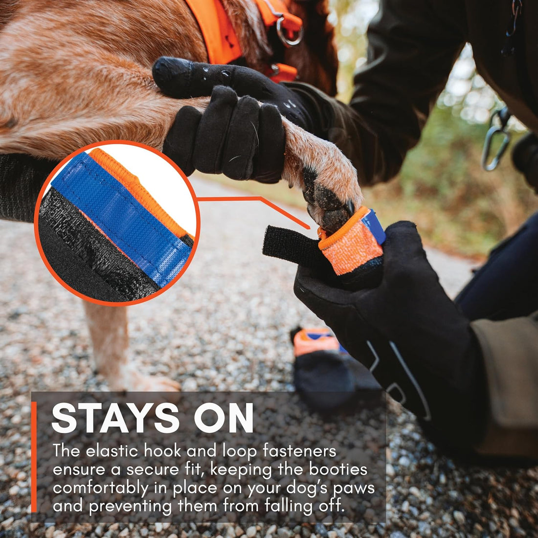 Non-stop Dogwear Dog Boots for Hot Pavement, Paw Protectors, 4-Pack